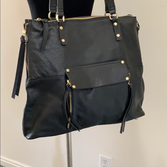 Kooba large black tote shoulder bag - Picture 3 of 9